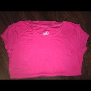 Justice Magenta Short Sleeve Tee
